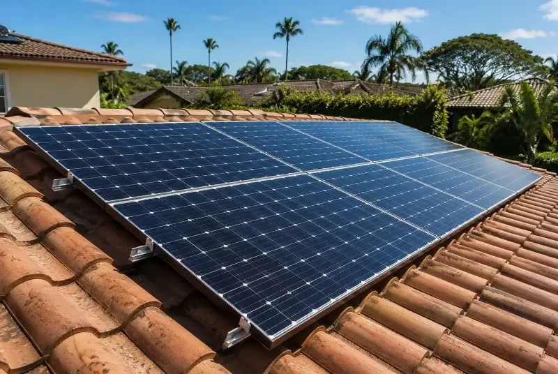 Installation de panneaux solaires à Saint-Vulbas